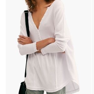 Free People Leo Henley Tee